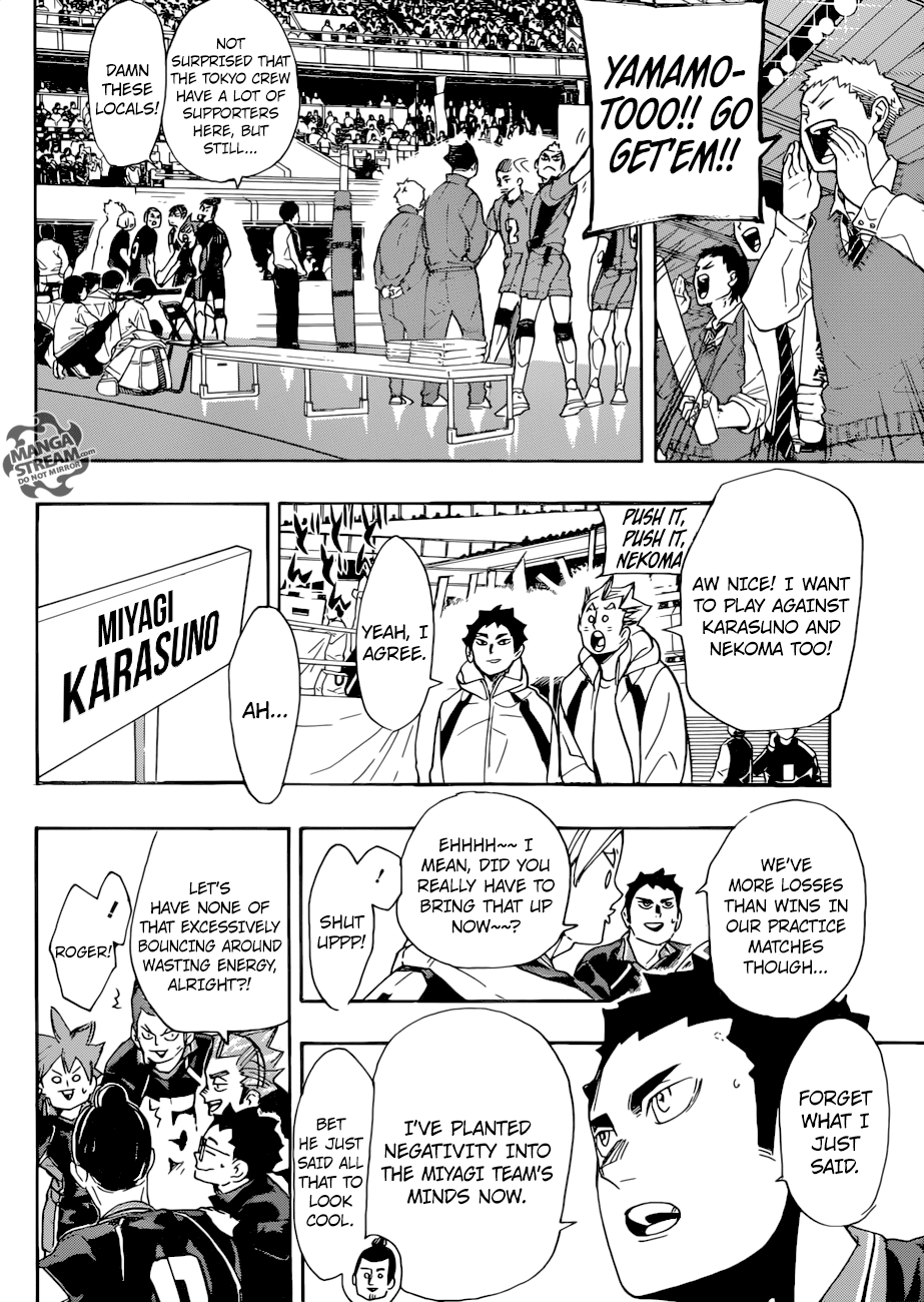 Haikyuu!!, Chapter 294 image 04
